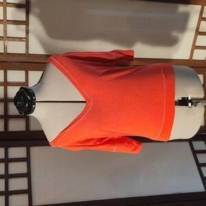 American Eagle Outfitters Wide V-neck Pink Top Sz XS